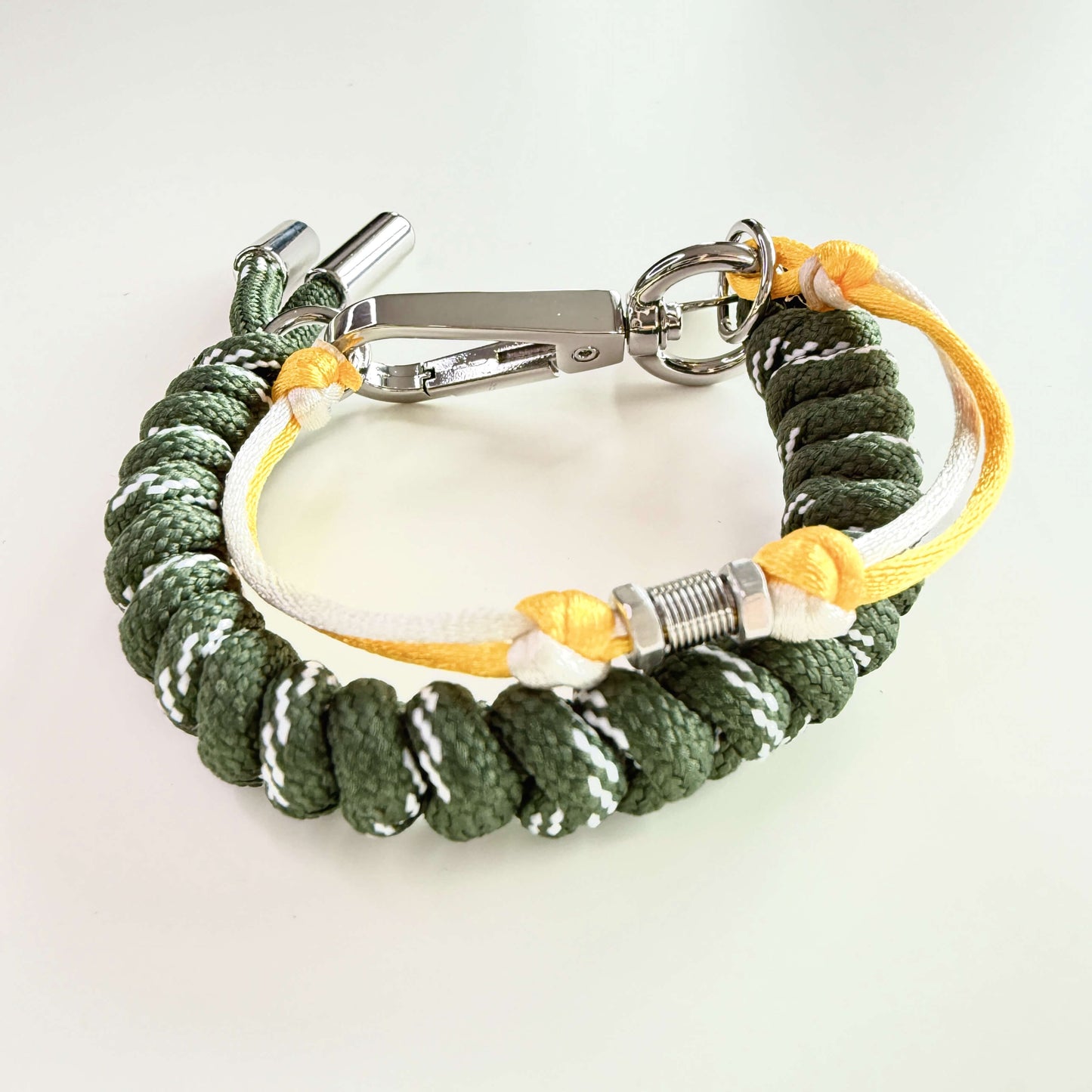 Cebu cord bracelet in seaweed