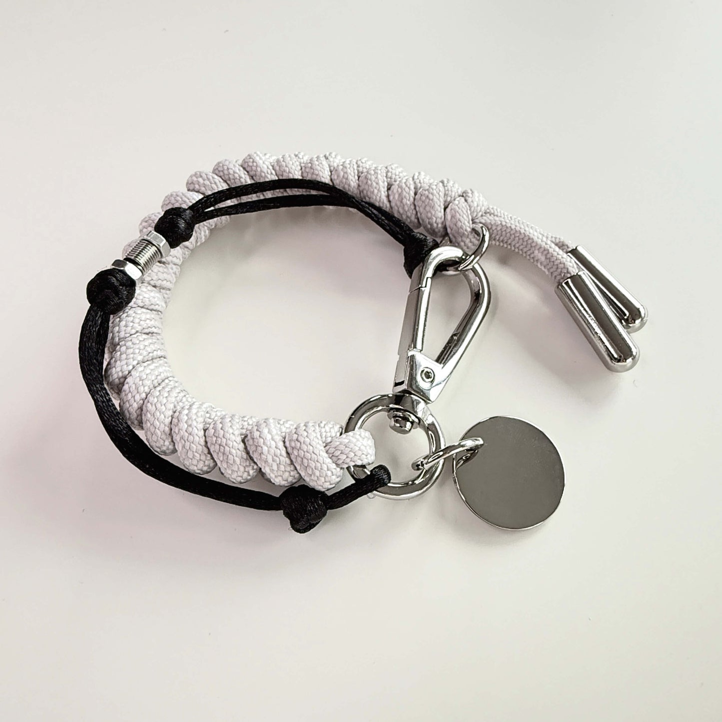 Cebu-Kordelarmband in Weiß