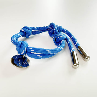 Apo cord bracelet in blue