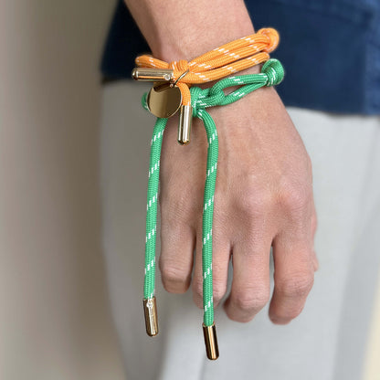 Pulag cord bracelet in blue
