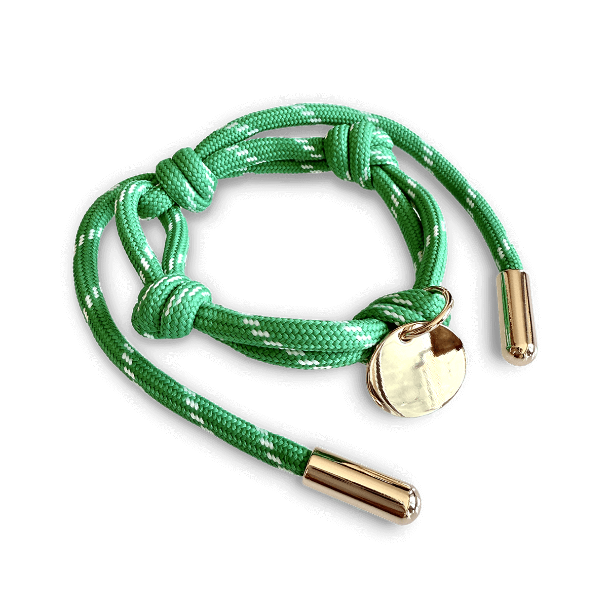 Pulag cord bracelet in green