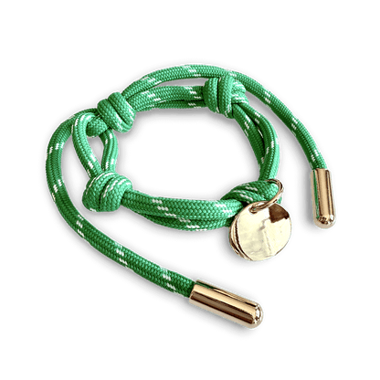 Pulag cord bracelet in green