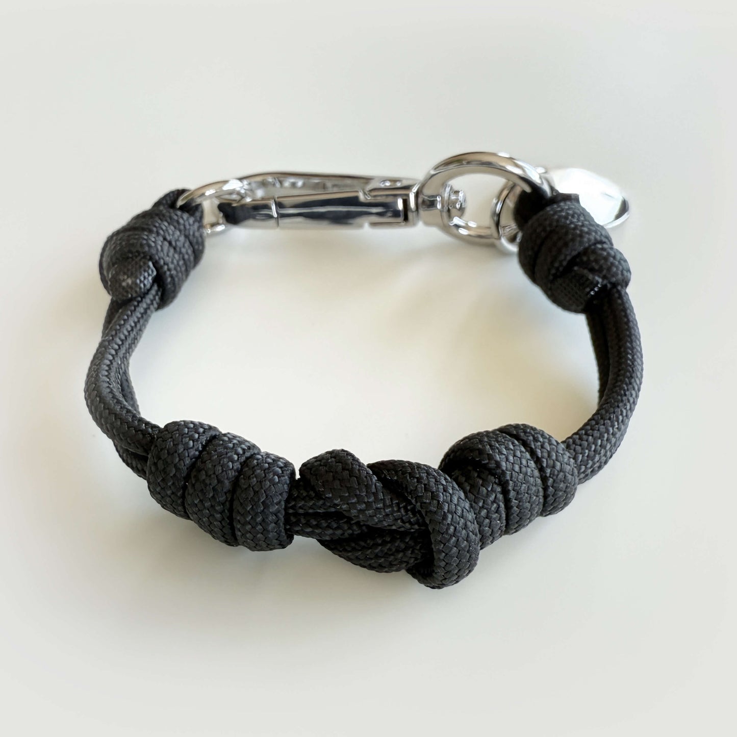Mapo cord bracelet in black
